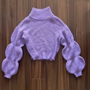 🩵 4/$20 Lavender Turtleneck Sweater